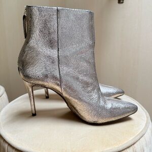 SCHUTZ gold Ankle Boots
